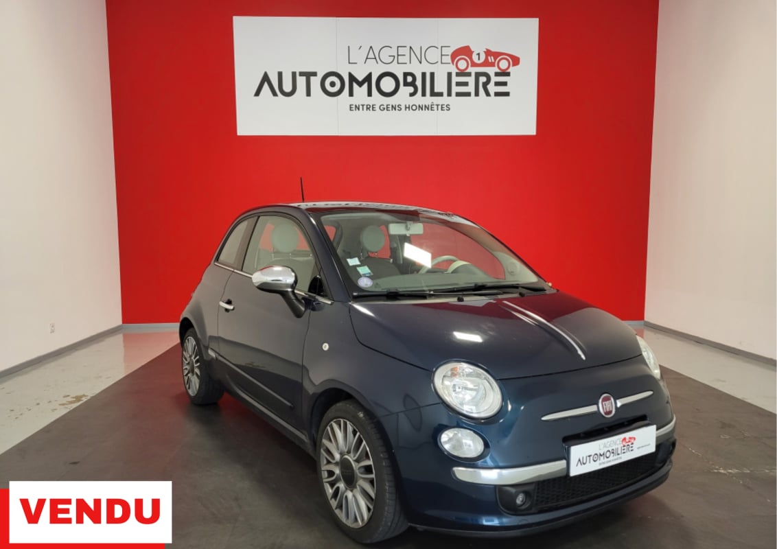 Fiat 500 1.2 70 CLUB + TOIT PANORAMIQUE — 1