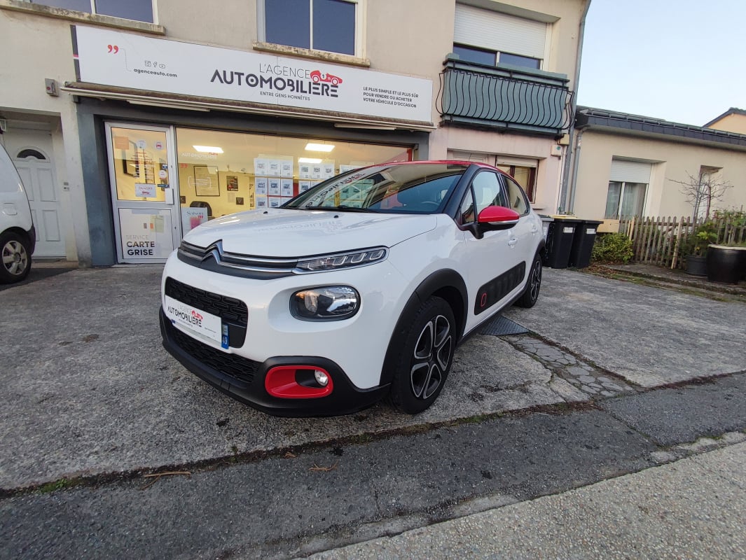 Citroen C3 1.2 VTI EAT6 110 cv SHINE Boîte automatique distribution faite — 1