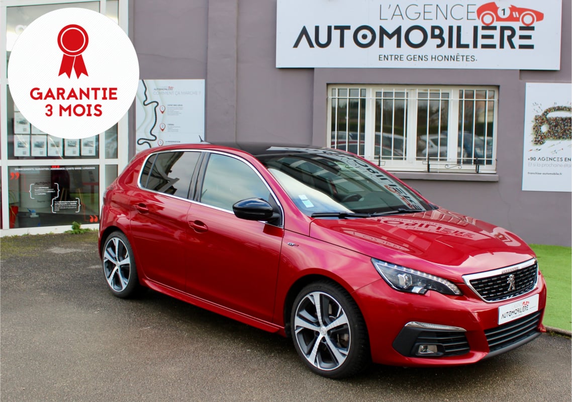 Peugeot 308 177 cv - GT - 2.0 - BlueHDi - EAT8 - S&S - TOIT PANORAMIQUE — 1