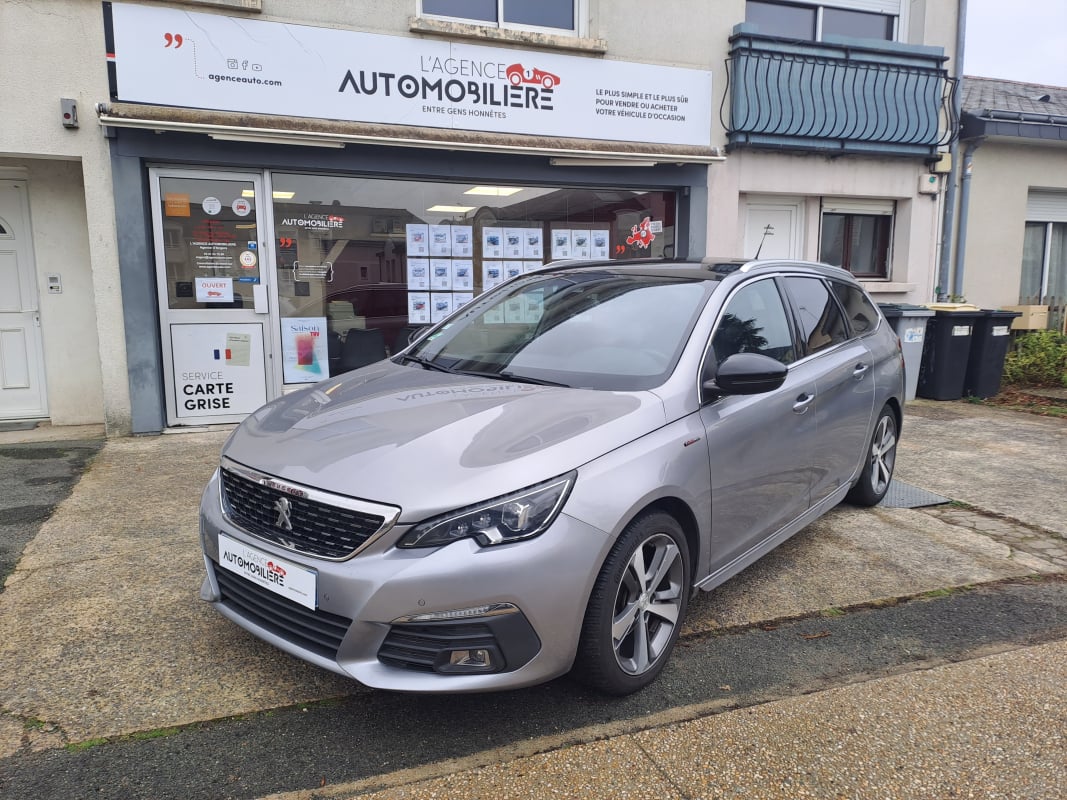 Peugeot 308 SW II 1.2 THP 130 cv EAT8 GT Line - Boîte auto - Distribution neuve — 1