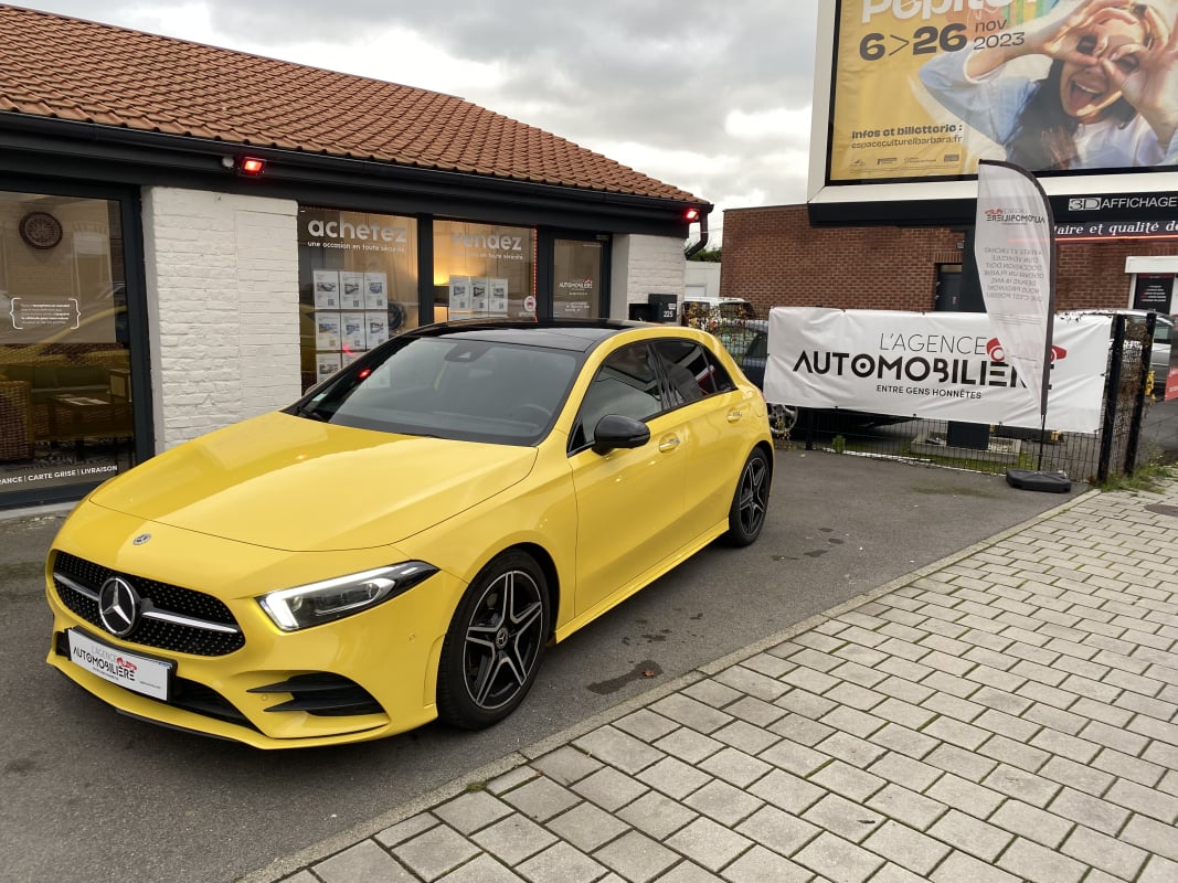 Mercedes-Benz Classe A V (2) 200 D AMG LINE 8G-DCT BVA (TOIT OUVRANT, CARPLAY, CAMÉRA DE RECUL...) — 1
