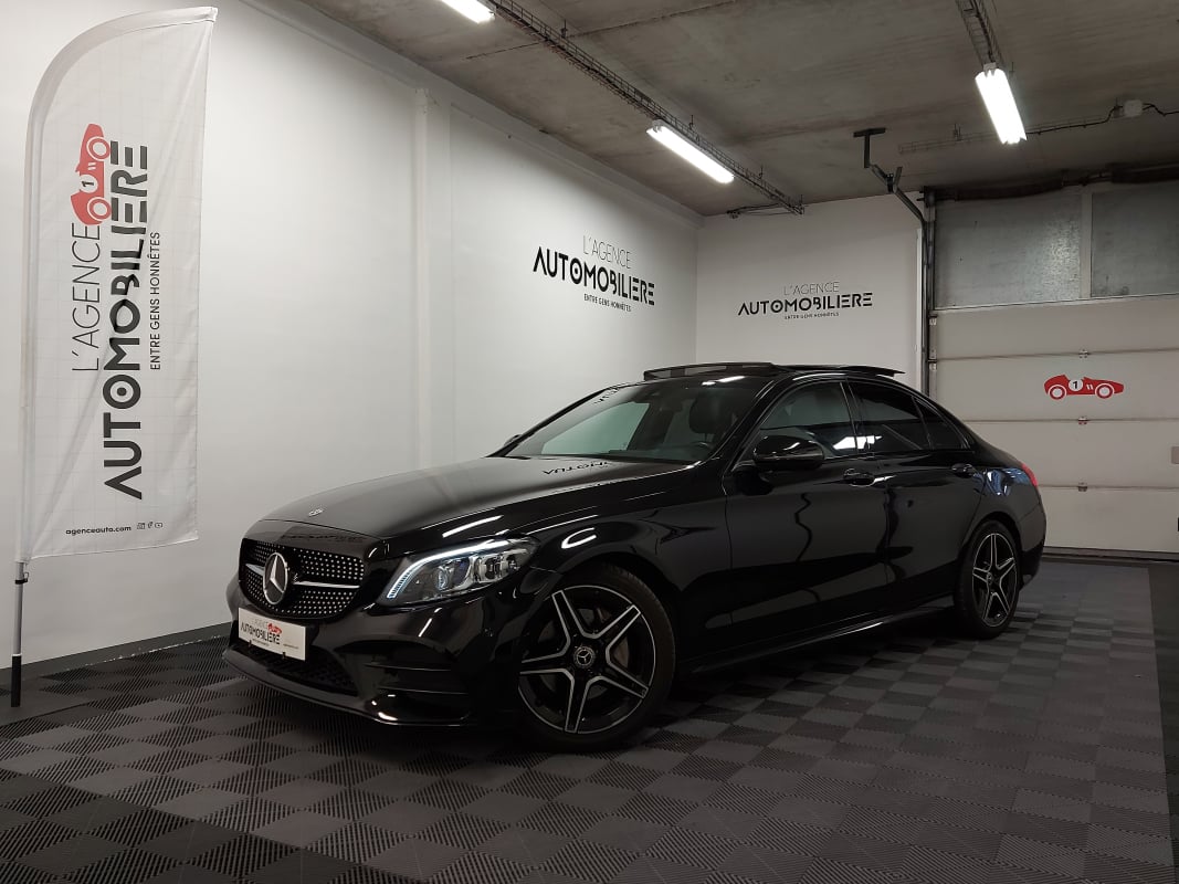 Mercedes-Benz Classe C IV (2) 200 D AMG LINE 9G-TRONIC + TOIT OUVRANT — 1