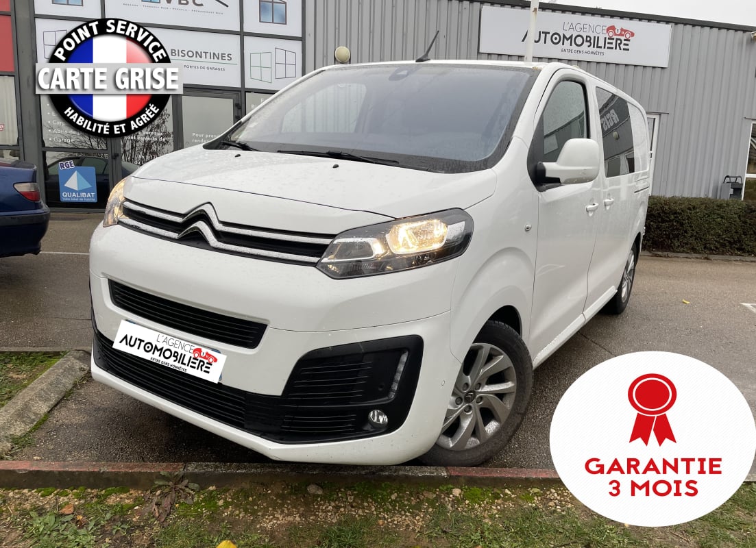 Citroen Jumpy Driver III VUL M 2.0 BlueHDi Fourgon moyen double cabine EAT8 177 cv Boîte auto — 1