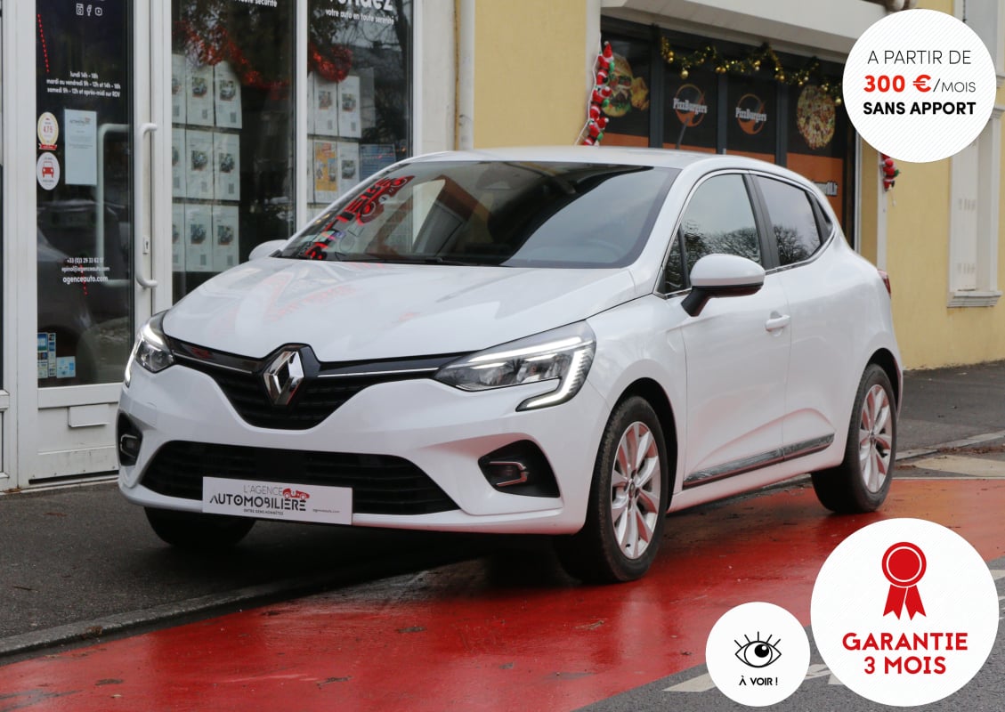 Renault Clio V 1.3 TCE 130 INTENS EDC (CarPlay, Lane Assist, Caméra) — 1