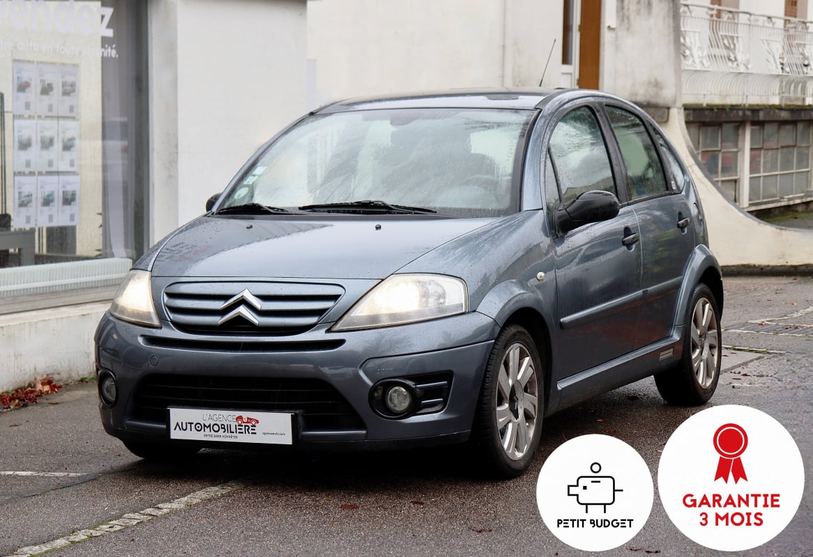 Citroen C3 1.6 HDI 110 Edition C BVM5 5P (Cuir Chauffant,Clim Auto,Feux Auto) — 1