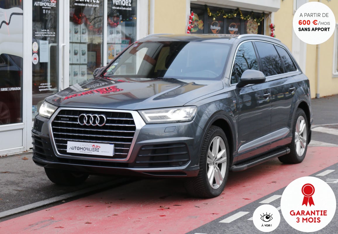 Audi Q7 II 3.0 TDI V6 272 S-Line Quattro Tiptronic8 (FR, Suivi Audi, Attelage...) — 1