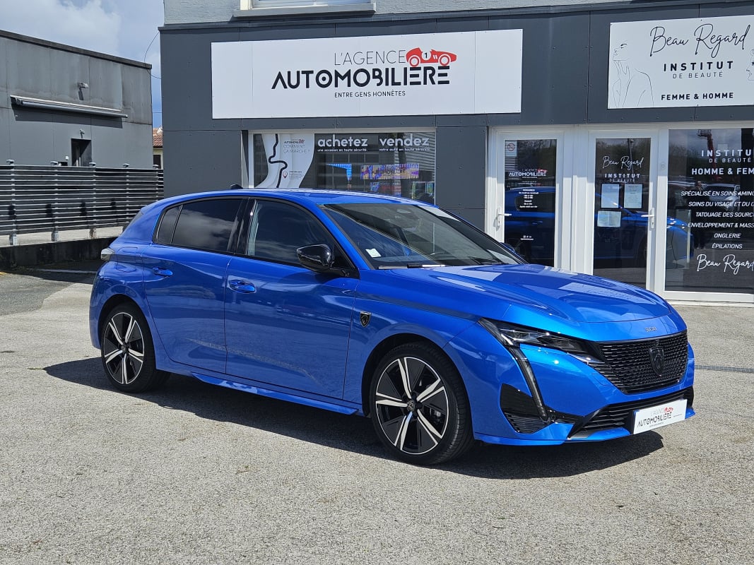 Peugeot 308 1.2 130 CV GT EAT8 Sièges / Volant Chauffants - Régulateur Adaptatif — 1