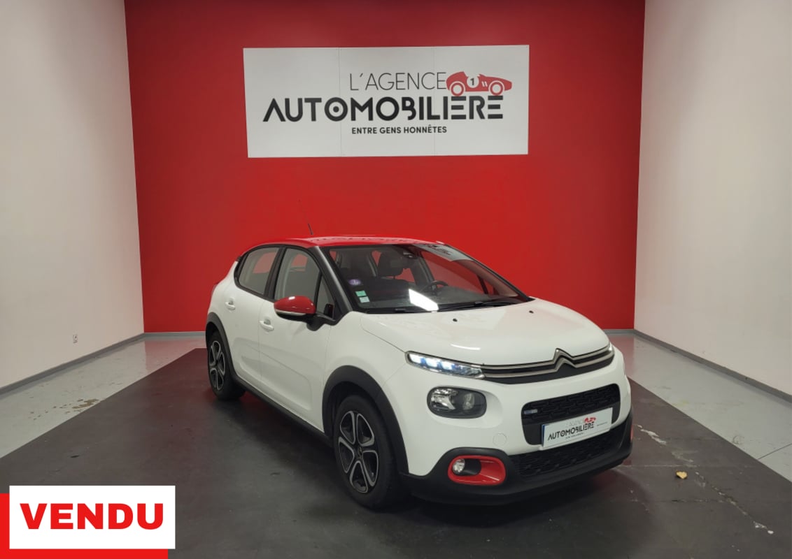 Citroen C3 1.2 PURETECH 110 FEEL 1ERE MAIN + DISTRIBUTION OK — 1