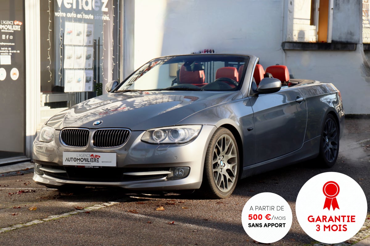 BMW Série 3 (E93) LCI Cabriolet 330i 3.0 272 BVM6 (Harman kardon, Radars, Sièges chauffants) — 1