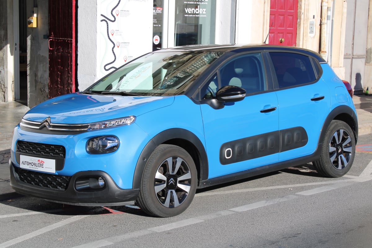 Citroen C3 GENERATION-III 1.6 BLUEHDI 100 SHINE START-STOP ( Caméra de Recul, CarPlay, Roue de secours ... ) — 1