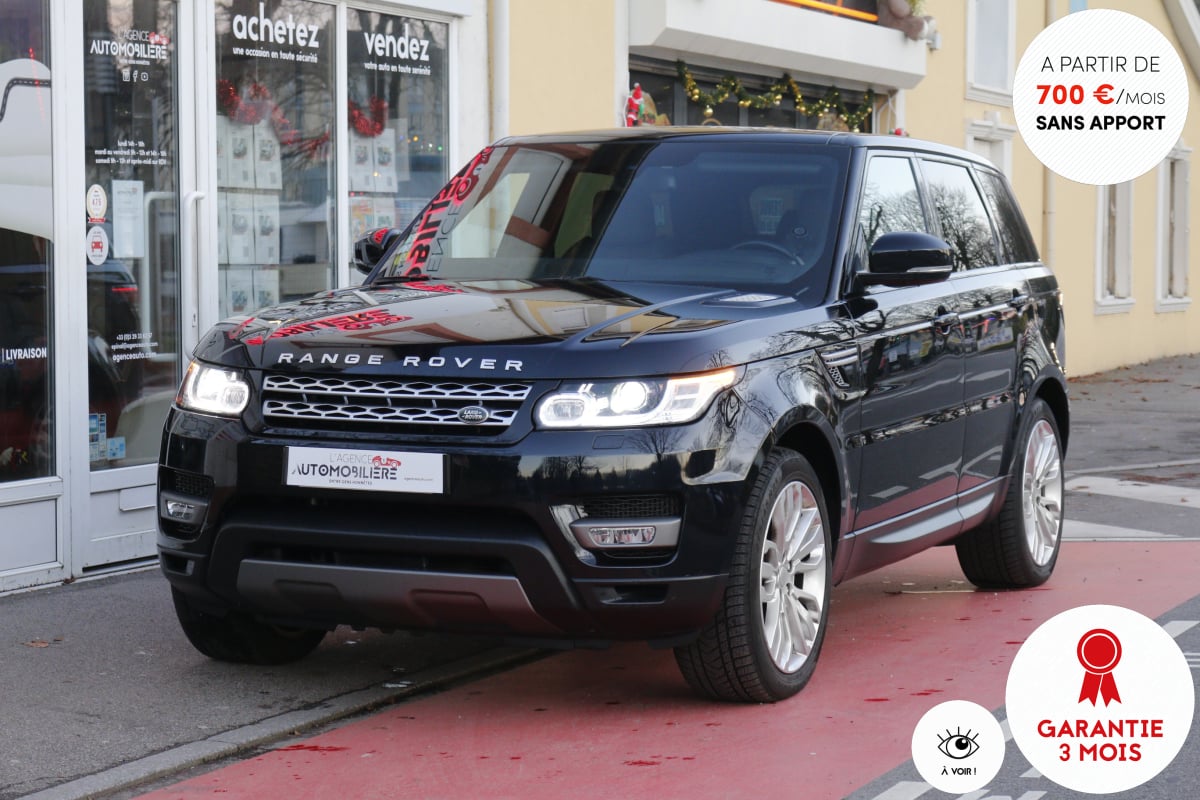 Land Rover Range Rover Sport II 3.0 TDV6 258 HSE BVA (Distribution à jour, Mariana Black, Int. Gris)) — 1