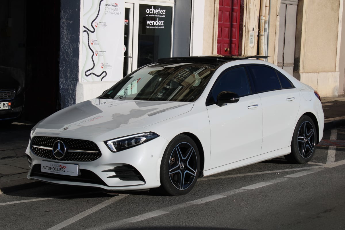 Mercedes-Benz Classe A Berline LIMOUSINE 1.3 200 165 AMG LINE 7G-DCT BVA (1ère main, Toit ouvrant, entretien Complet Mercedes,..) — 1