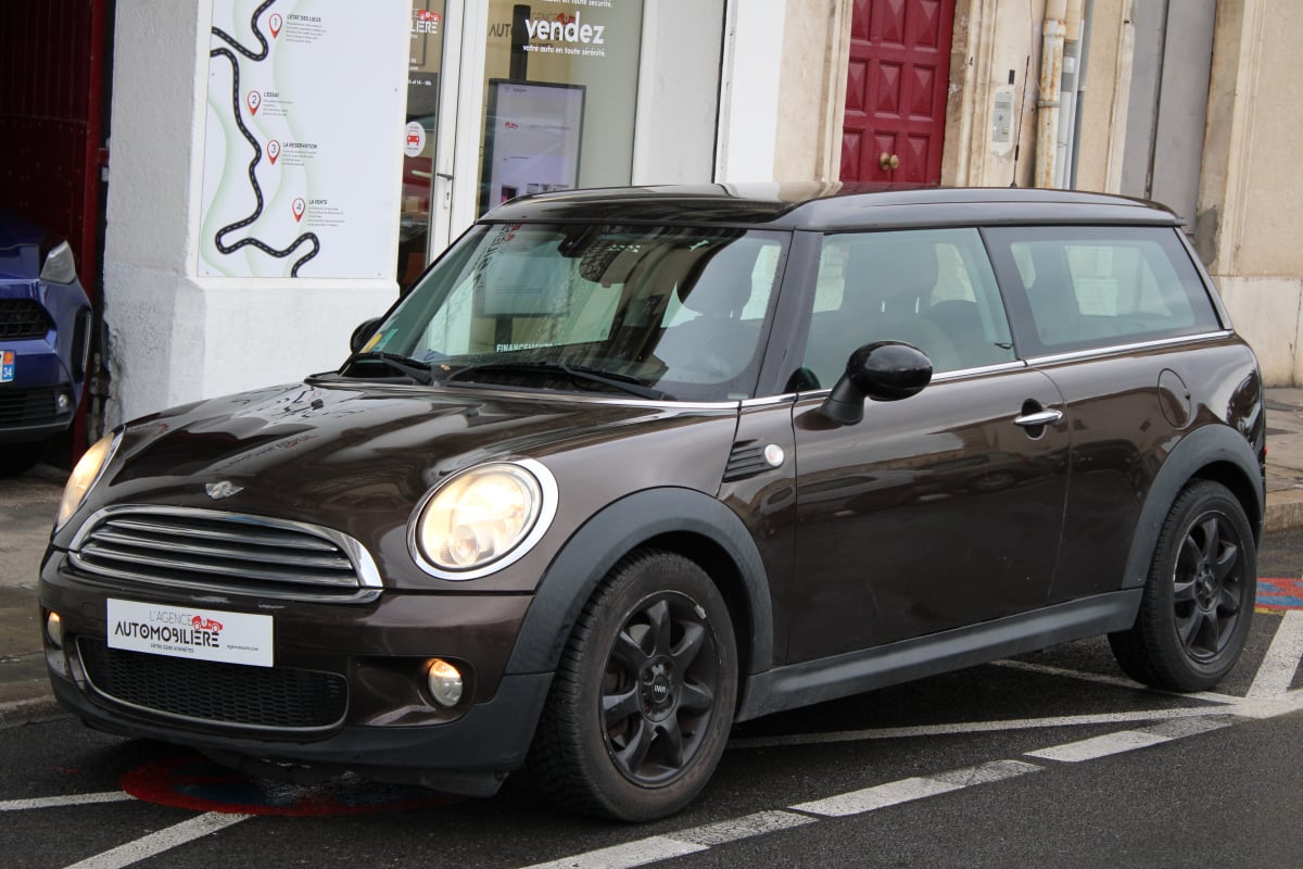 Mini Clubman 1.6 120 COOPER PACK CHILI (Embrayage Neuf,Radar De Recul, Entretien à Jour..) — 1