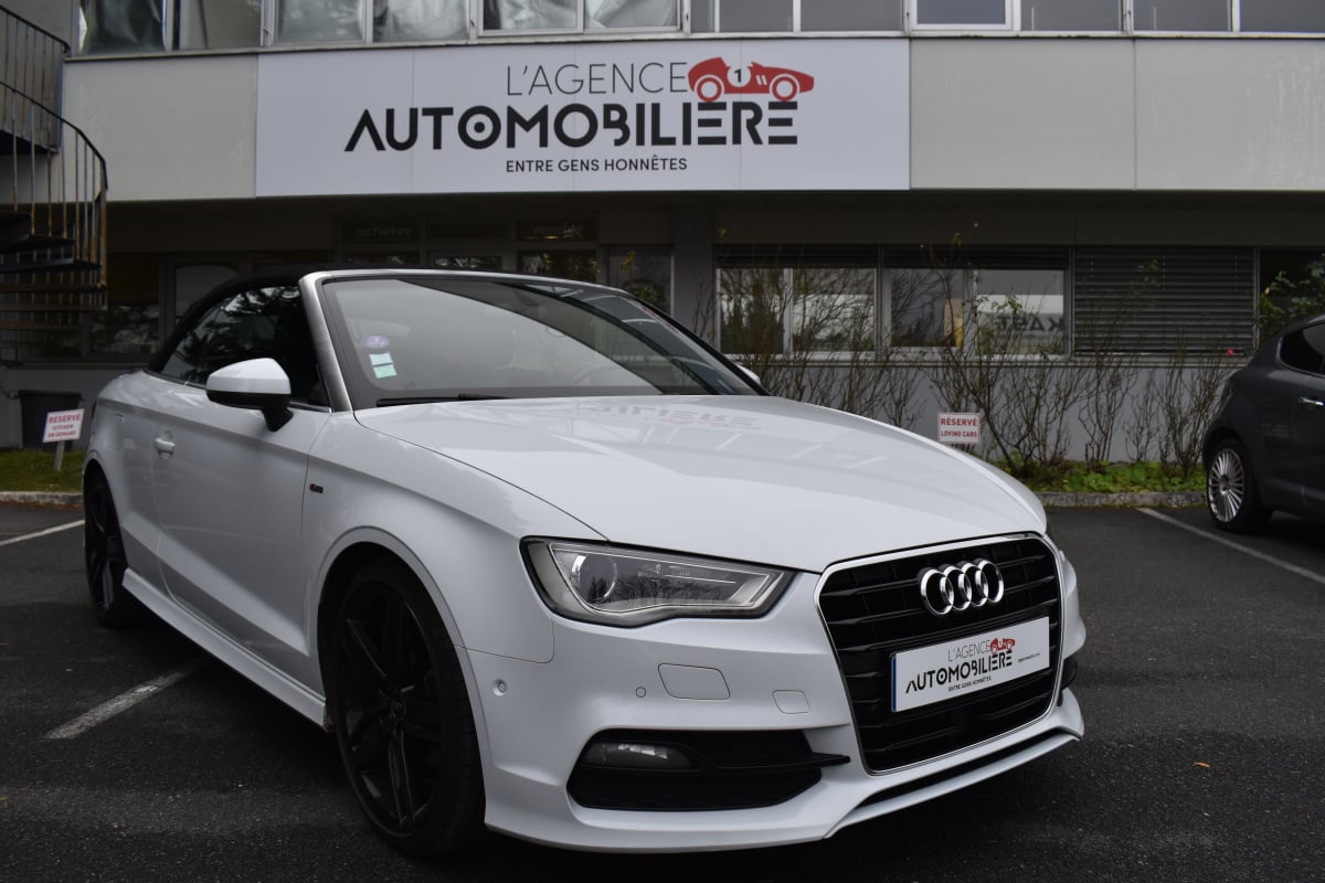 Audi A3 Cabriolet AMBITION LUXE (8V) 1.4 TFSi ACT S-Tronic (7 rapports) 150 cv Boîte auto — 1
