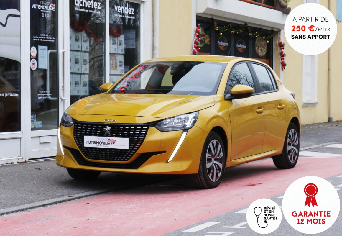 Peugeot 208 1.5 BlueHDI 100 Active Business BVM (Caméra 360, CarPlay, Lane Assist) — 1
