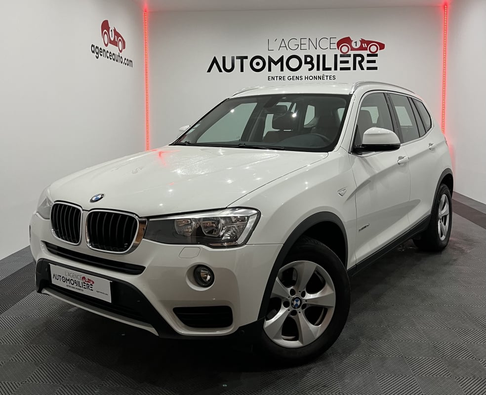 BMW X3 X3 LOUNGE 18D 2.0 150CV BVA8 S-DRIVE ATTELAGE/CUIR/HAYON ELECT/GPS/BLUETOOTH/ORIGINE FRANCE — 1