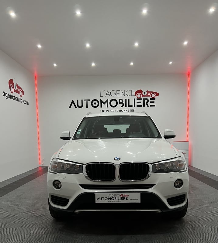 BMW X3 X3 LOUNGE 18D 2.0 150CV BVA8 S-DRIVE ATTELAGE/CUIR/HAYON ELECT/GPS/BLUETOOTH/ORIGINE FRANCE — 2
