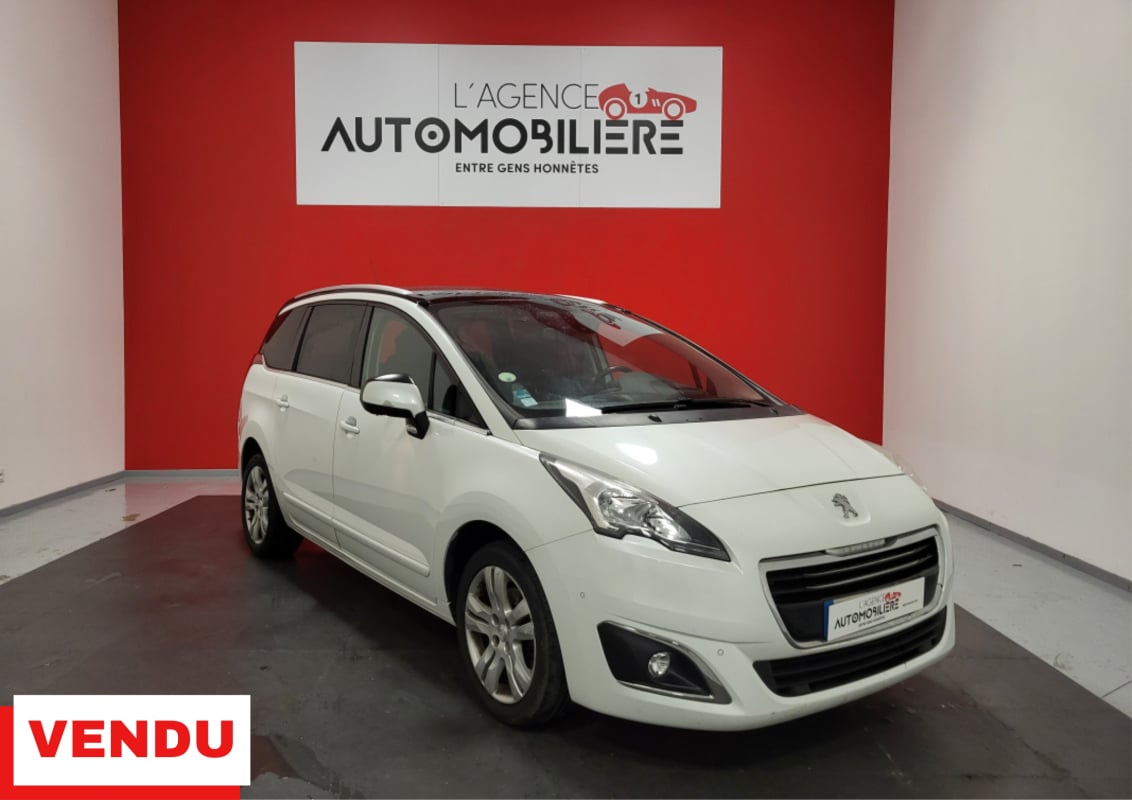 Peugeot 5008 1.6 BLUEHDI 120 ALLURE EAT6 7 PLACES + DISTRIBUTION OK — 1