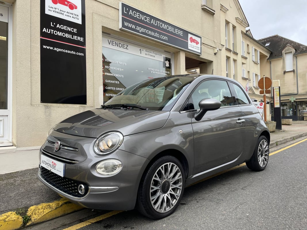 Fiat 500 1.2 69cv BVA "STAR" TOIT PANORAMIQUE 26000KM! — 1