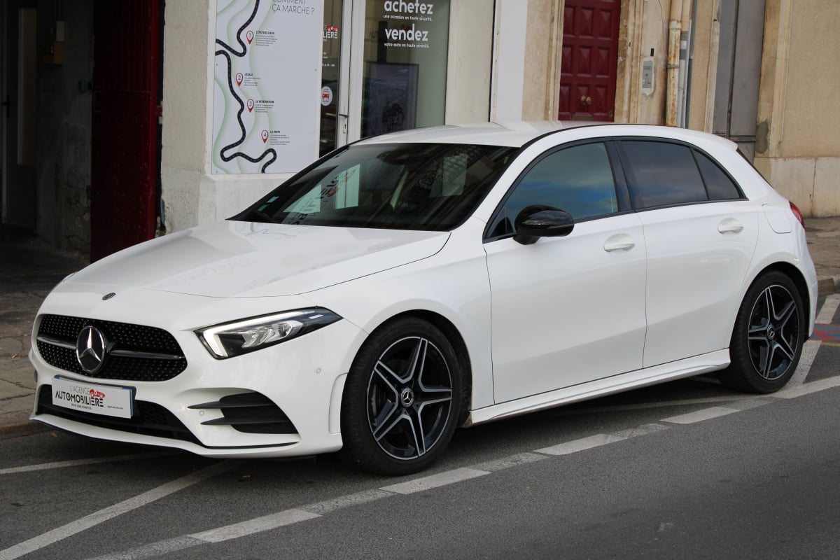 Mercedes-Benz Classe A 1.5 180 D 115 AMG LINE 7G-DCT BVA ( Entretien complet Mercedes, Sièges chauffants, GPS ... ) — 1