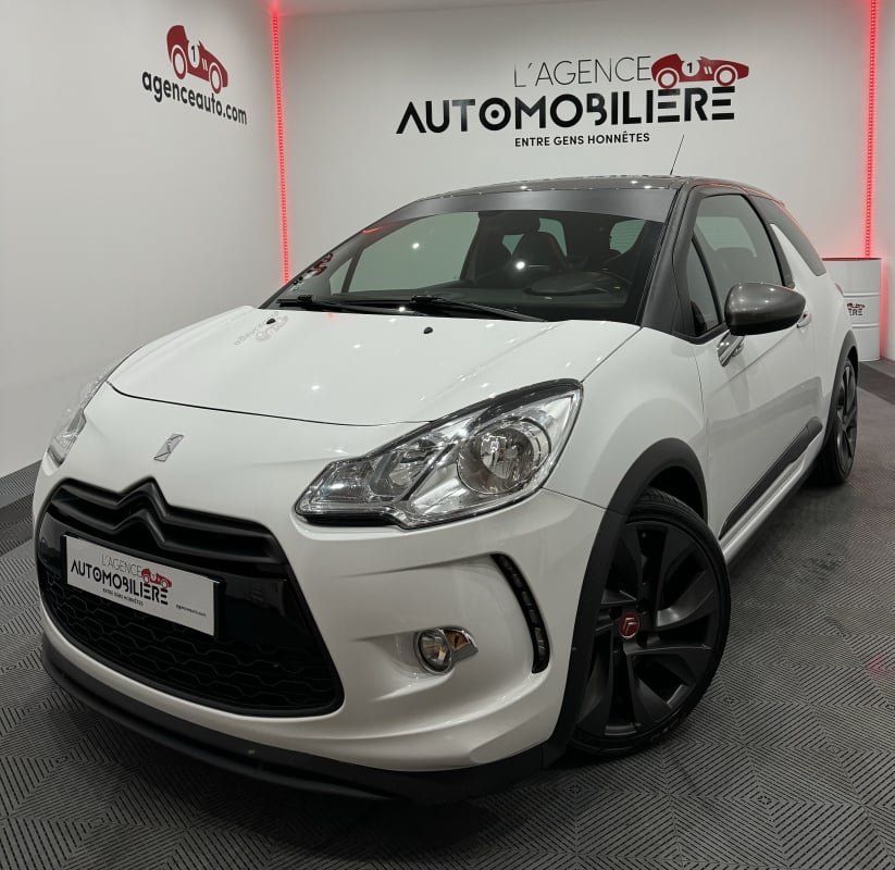 Citroen DS3 DS3 RACING 1.6 THP 203CV BVM6 PACK CARBONE/DEMI-LIGNE INOX/GPS/BLUETOOTH — 1
