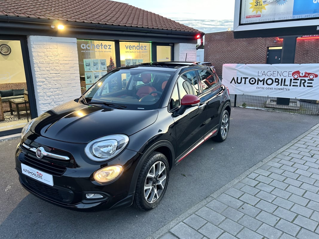Fiat 500X 1.6 110 ROSSO AMORE EDIZIONE 4X2 TOIT OUVRANT — 1