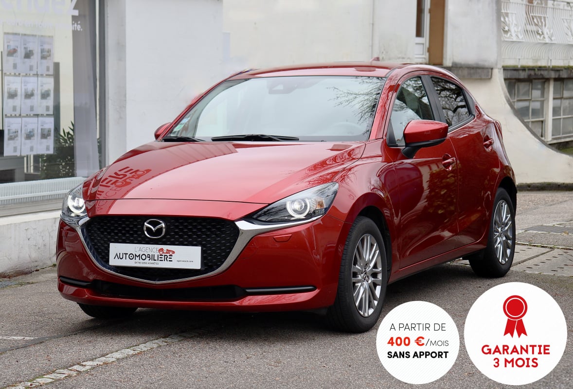 Mazda Mazda 2 III Ph2 1.5 i Skyactiv-G 90 Hybrid Signature BVM6 (Caméra, Full LED,CarPlay) — 1