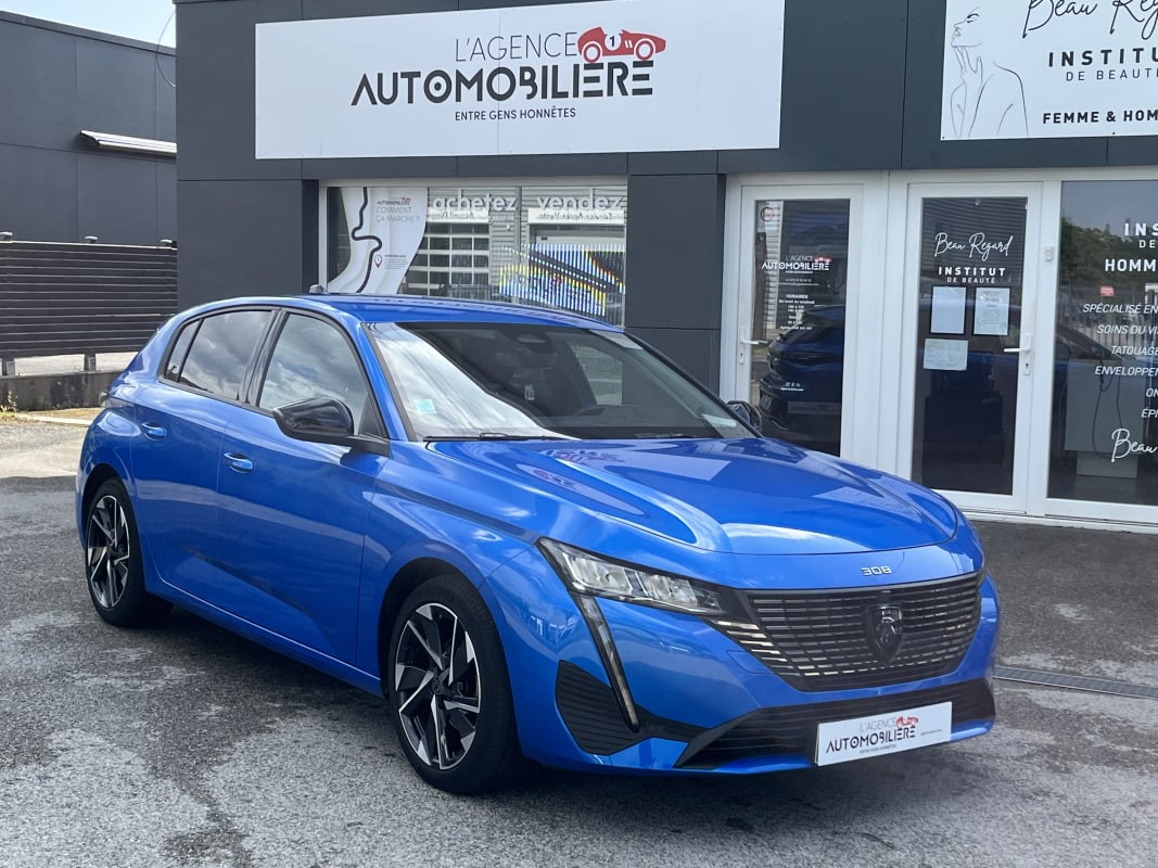 Peugeot 308 1.2 Puretech 130 EAT8 Allure Pack - Garantie 04/2026 — 1