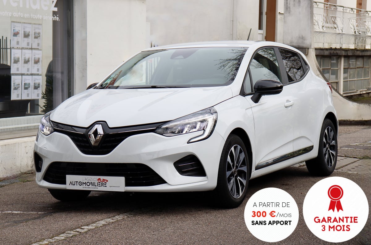 Renault Clio V 1.0 TCE 100 Zen BVM5 (LED,CarPlay,Vitres Surteintées) — 1