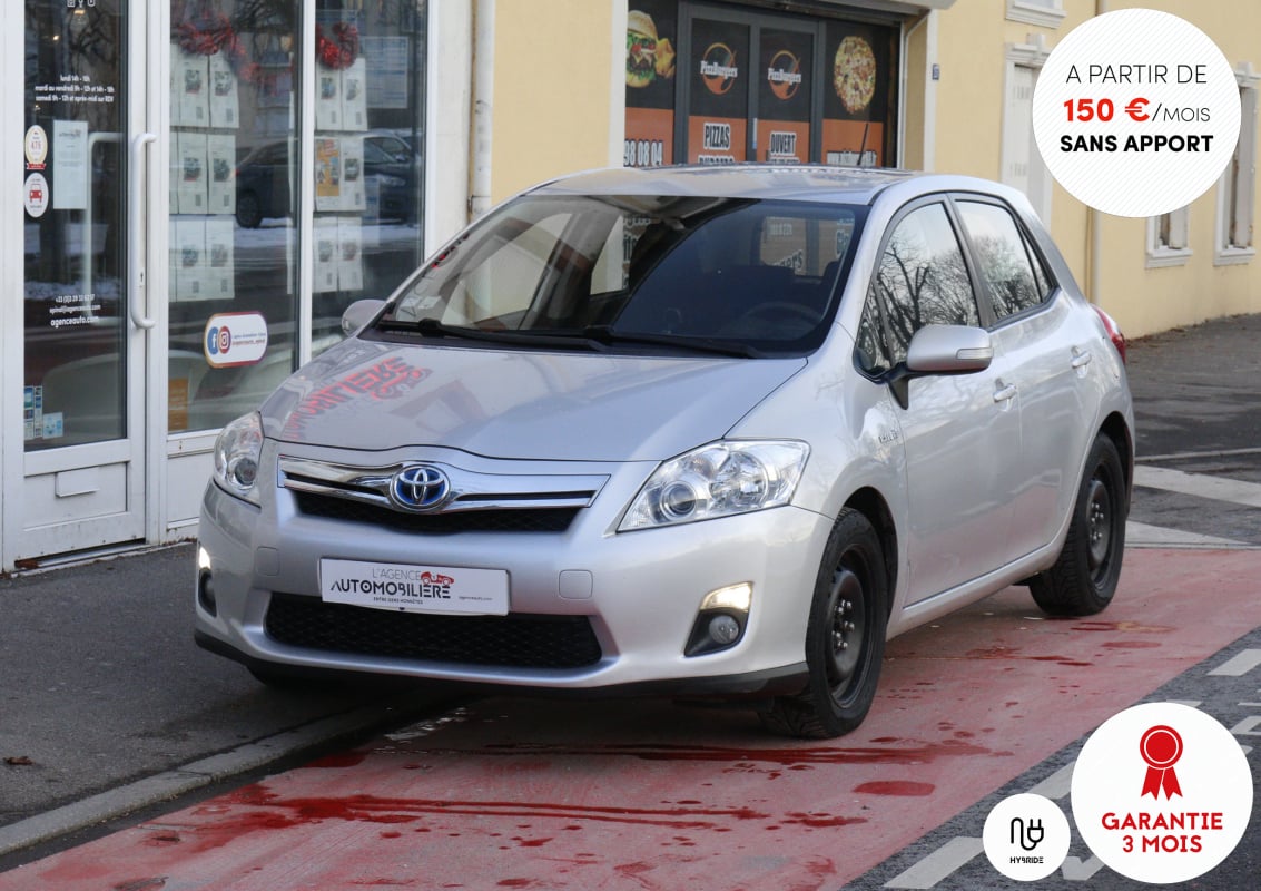 Toyota Auris 1.8 VVT-i Hybrid 100 Active BVA (1ère main, Suivi Toyota à jour, BT) — 1