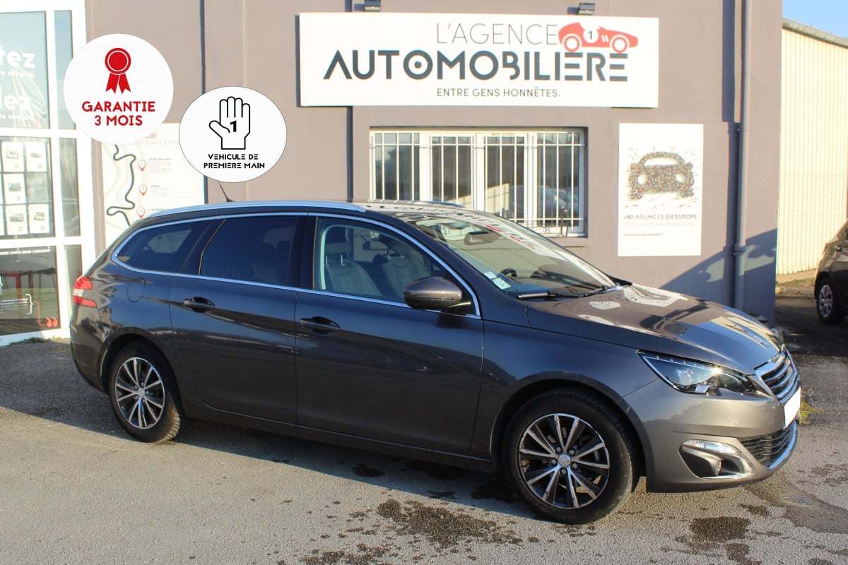 Peugeot 308 SW 130 CV - 1.2 - ALLURE - COURROIE CHANGEE EN 12 2023 - CAMERA — 1