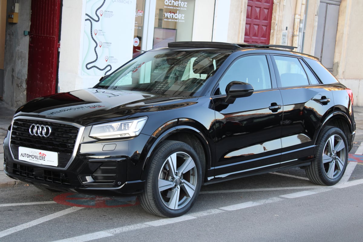 Audi Q2 1.6 TDI 115 DESIGN LUXE (Toit ouvrant panoramique, Cockpit Digital, Carplay, ..) — 1
