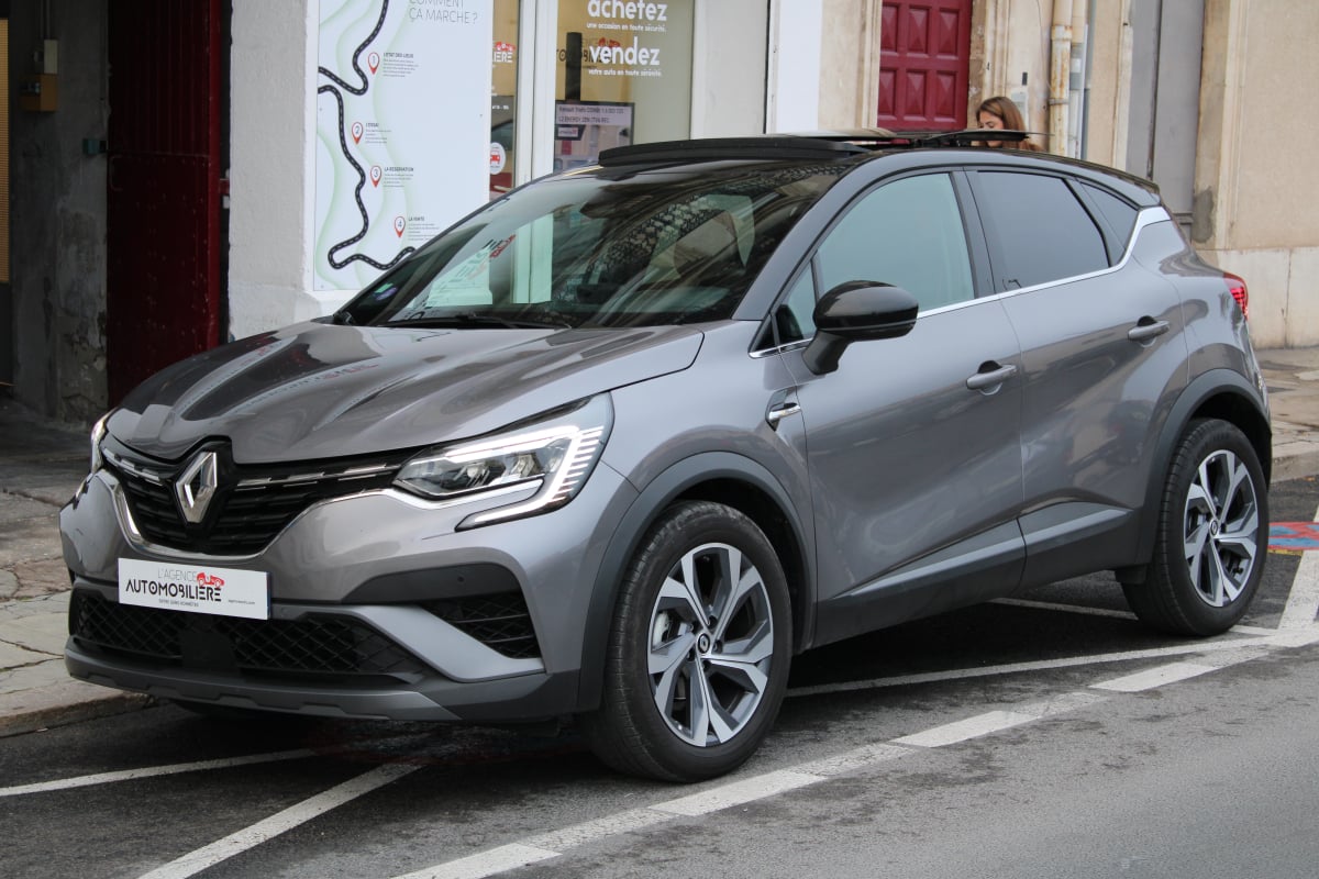 Renault Captur 1.3 TCE MICRO-HYBRID 160 HYBRID RS LINE EDC BVA ( GARANTIE RENAULT, Toit ouvrant, CarPlay ... ) — 1