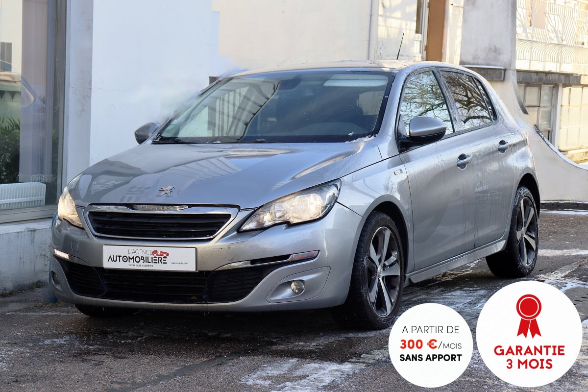 Peugeot 308 II 1.6 BlueHDI 120 Style BVM6 (GPS, Radars, Clim Bi-Zone) — 1