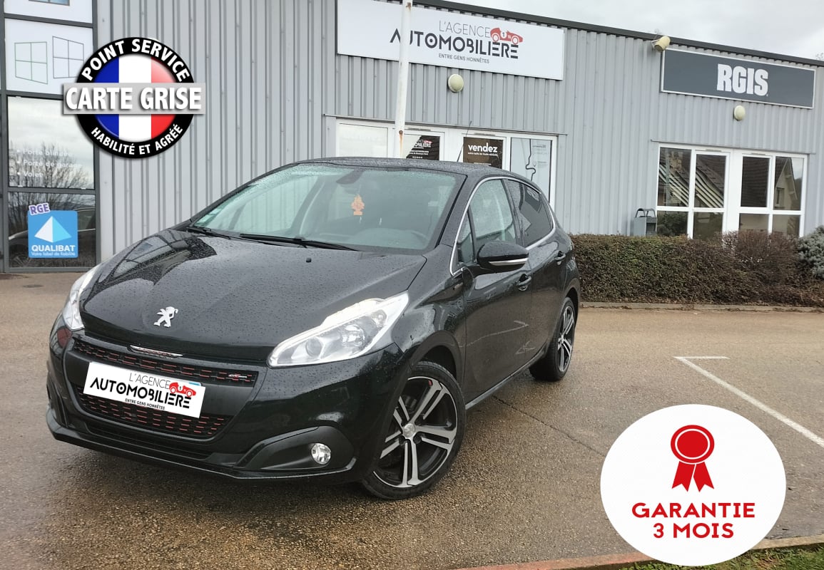 Peugeot 208 GT LINE I Phase 2 1.2 THP Puretech EAT6 S&S 110 cv Boîte auto — 1
