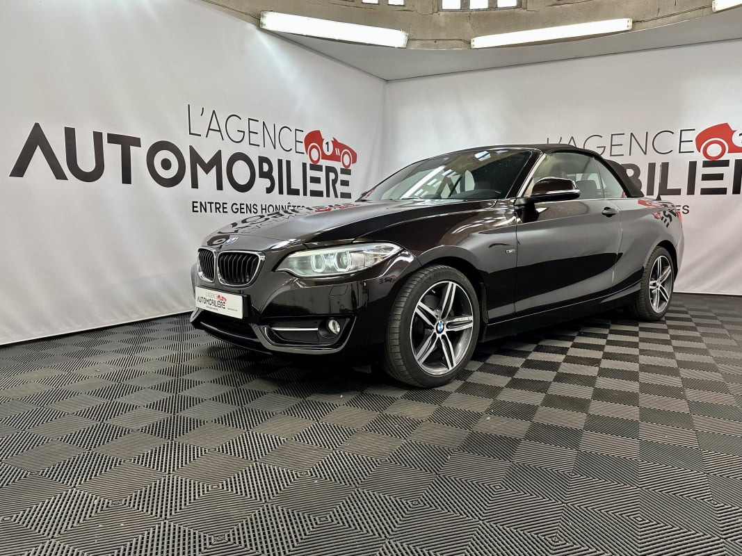 BMW Série 2 Cabriolet 2.0 220 D 190 SPORT BVA (Entretien BMW) — 1