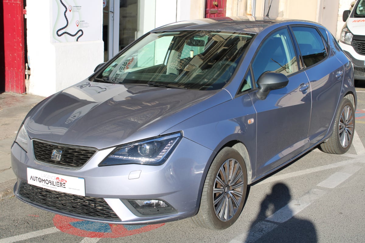 Seat Ibiza 1.4 TDI 90 CONNECT (Entretien à Jour, Radar de Recul, CarPlay...) — 1