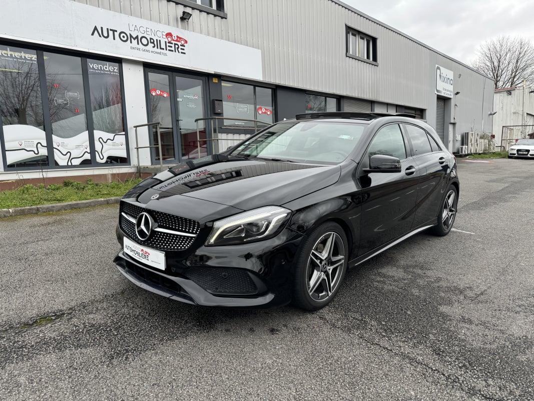Mercedes-Benz Classe A 160 D 90CH PACK AMG 7G-DCT TOIT OUVRANT/ GPS / CAMERA DE RECUL GARANTIE 1 AN — 1