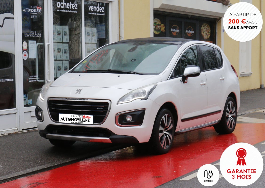 Peugeot 3008 2.0 HDi Hybrid4 163 BMP6 (Toit pano, Affichage tête haute, Bluetooth...) — 1