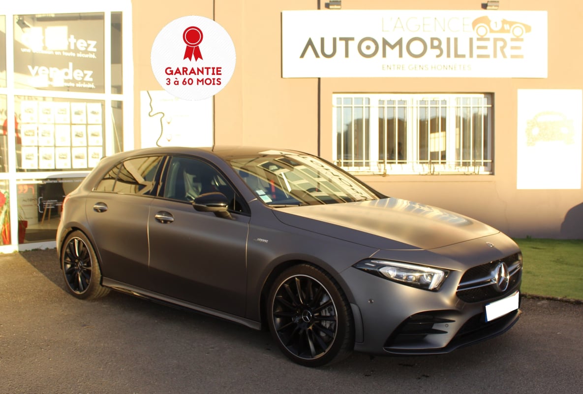 Mercedes-Benz Classe A A35 - 306 cv - AMG - 2.0 4MATIC 7G-DCT - GRIS MAT — 1