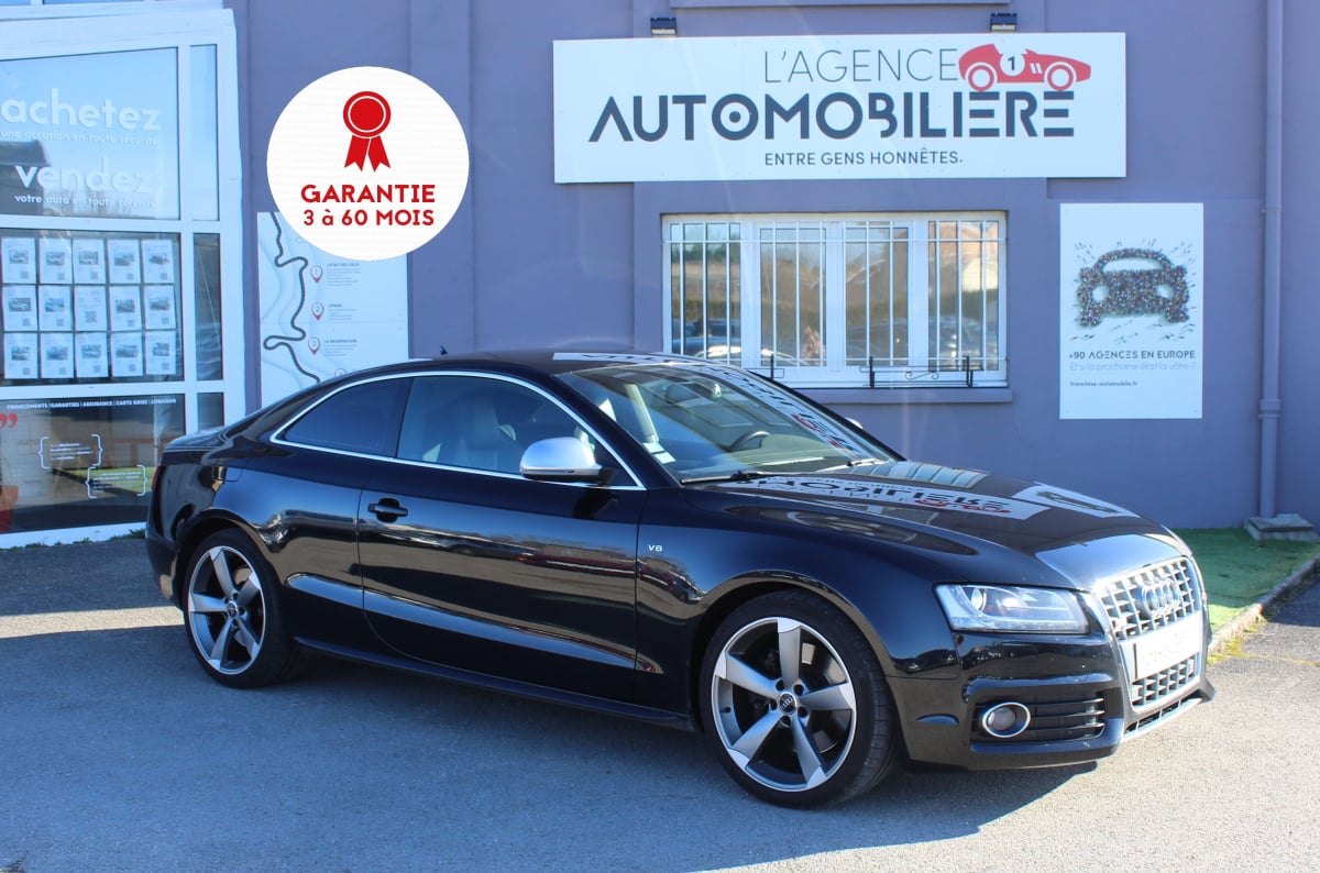 Audi S5 354 CV - 4.2 -V8 - FINITION S - QUATTRO - JANTES ROTO 19 ' — 1