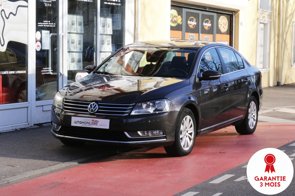 Volkswagen Passat 1.6 TDI 105 Confortline BVM6 (2ème main, GPS, Radar AR) — 1