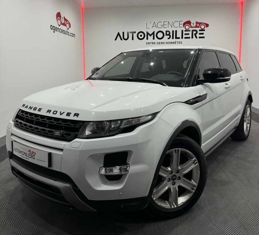 Land Rover Range Rover Evoque EVOQUE DYNAMIC 4WD 2.2 TD4 150CV BVA6 5 PORTES TOIT PANO/CUIR CHAUF ELECT/CAMERA/GPS/JTES 19' — 1