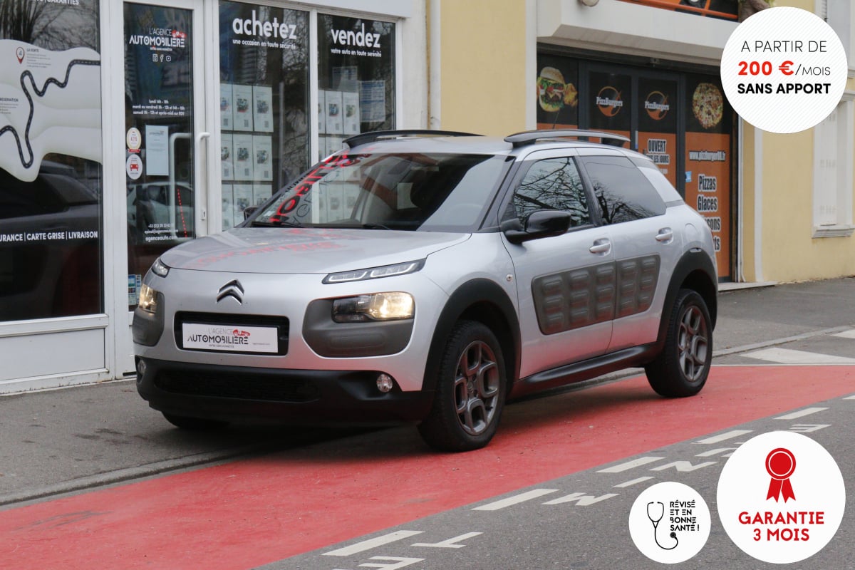 Citroen C4 Cactus 1.2 PureTech 110 Shine EAT6 (1ère main, Caméra de recul, LED) — 1