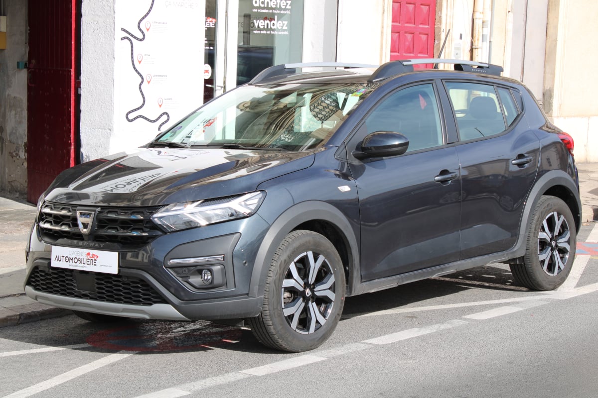 Dacia Sandero STEPWAY 1.0 TCE 90 CONFORT ( 1ère main, Entretien Complet DACIA, Caméra de recul ... ) — 1