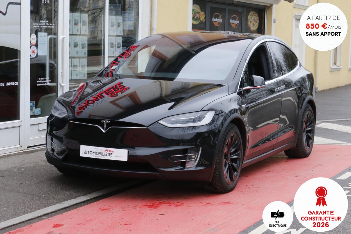Tesla Model X 100 kWh 525 Dual Motor 4WD 7 Places (Pilotage auto amélioré, Suivi Tesla) — 1
