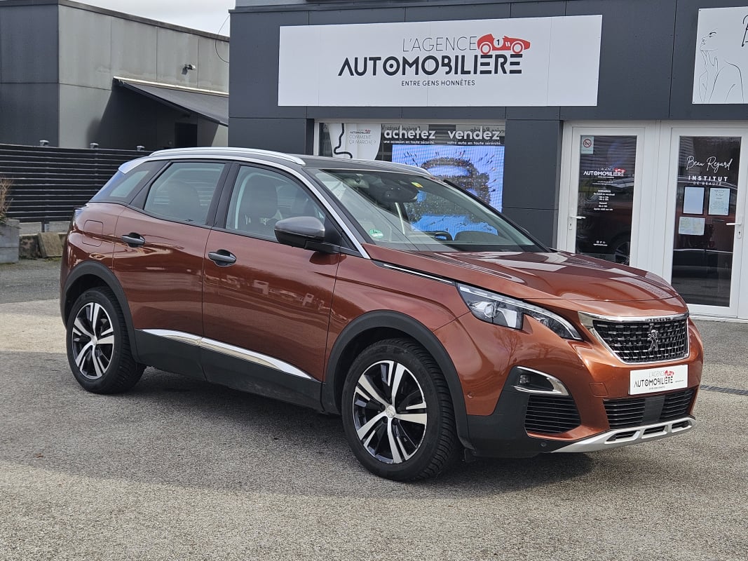 Peugeot 3008 1.5 Blue HDi 130 ALLURE EAT8 CAMERA 360 - ATTELAGE - REGULATEUR ADAPTATIF — 1