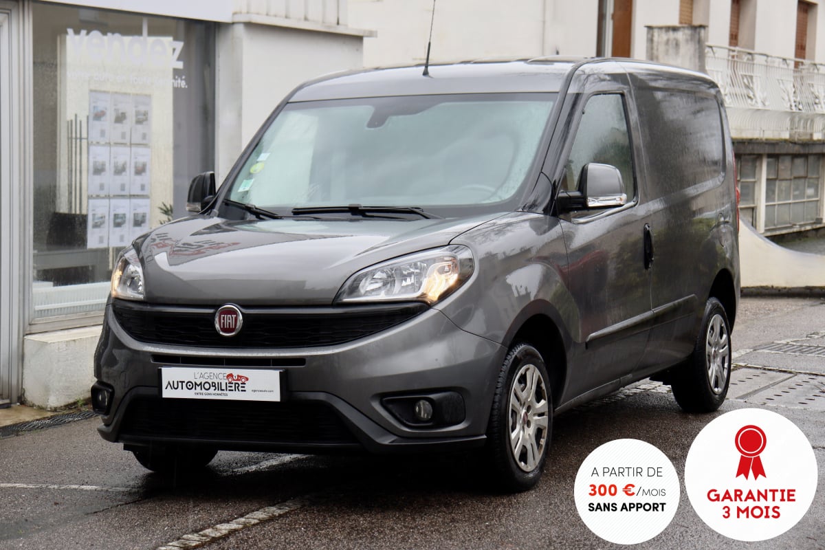 Fiat Doblo Cargo III 1.3 MJTD Fourgon court 95 BVM5 (Caméra, Radars, Clim) — 1