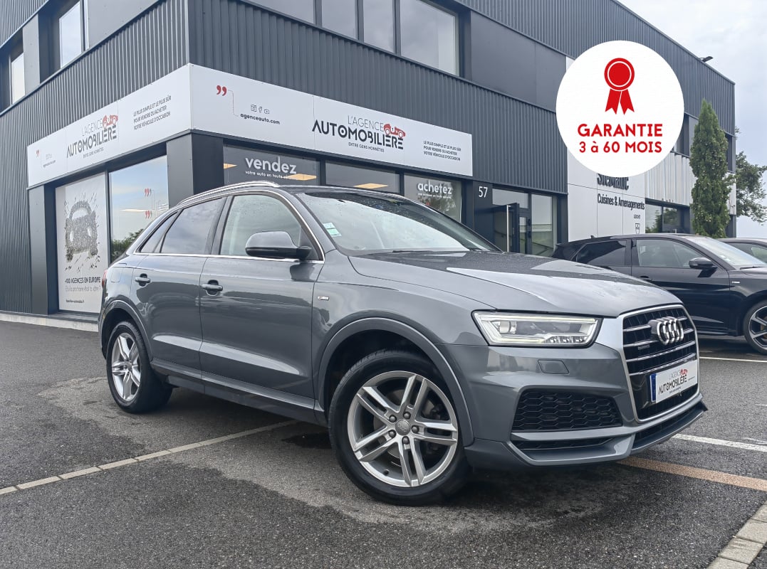 Audi Q3 2.0 TDI 184 S-LINE QUATTRO S-TRONIC ALCANTARA LED GPS CAMERA ATTELAGE — 1