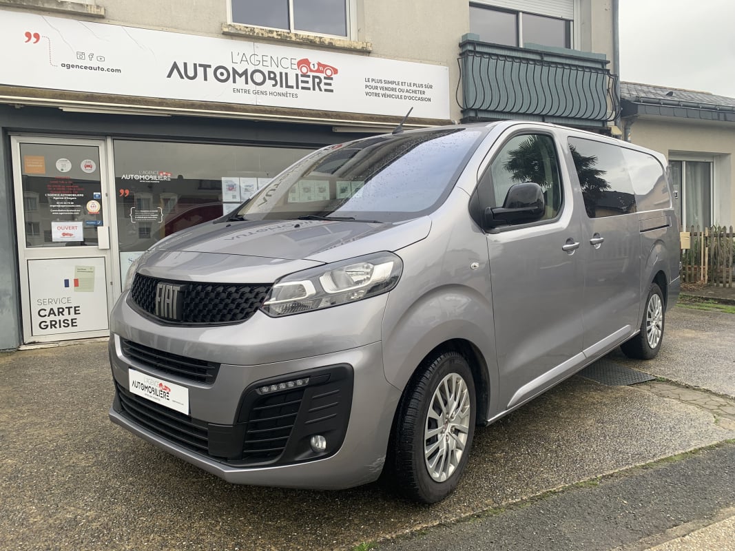 Fiat Scudo 2.0 MJTD EAT8 180 cv Long 6 places 1ère Main Boite auto — 1